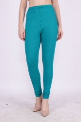 Teal Blue Churidar Leggings